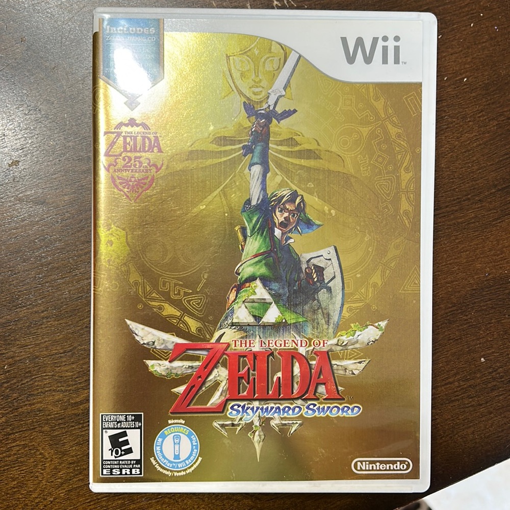 The Legend of Zelda Skyward Sword Complete with Music CD